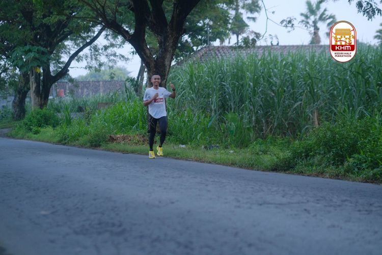 Race photo from Kediri Half Marathon 2025