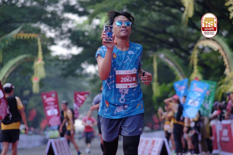 Race photo from Kediri Half Marathon 2025