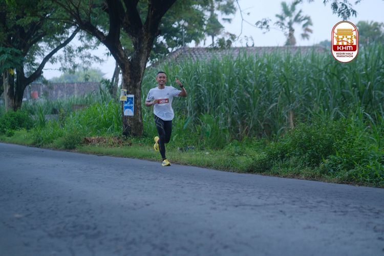 Race photo from Kediri Half Marathon 2025