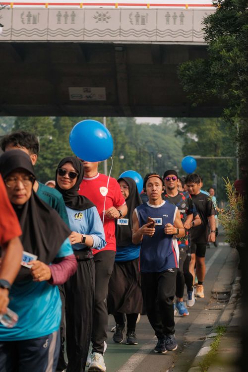 Race photo from Running 5 K