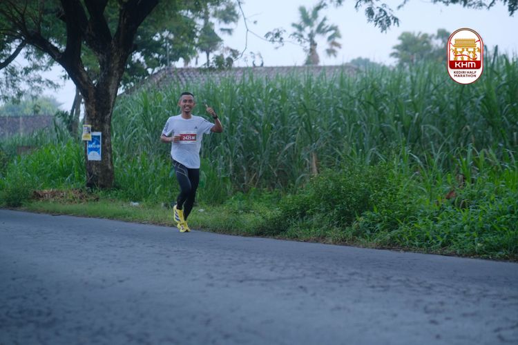 Race photo from Kediri Half Marathon 2025