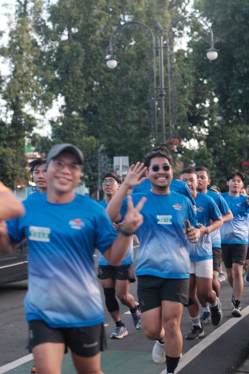 Race photo from KBP City Run 2024 Vibes