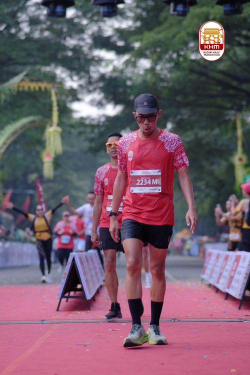 Race photo from Kediri Half Marathon 2025