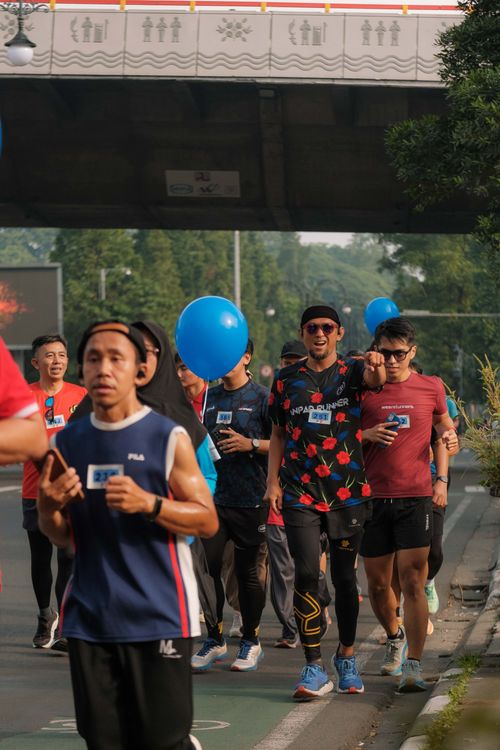 Race photo from Running 5 K