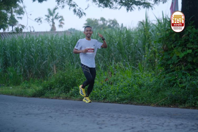 Race photo from Kediri Half Marathon 2025