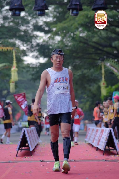 Race photo from Kediri Half Marathon 2025