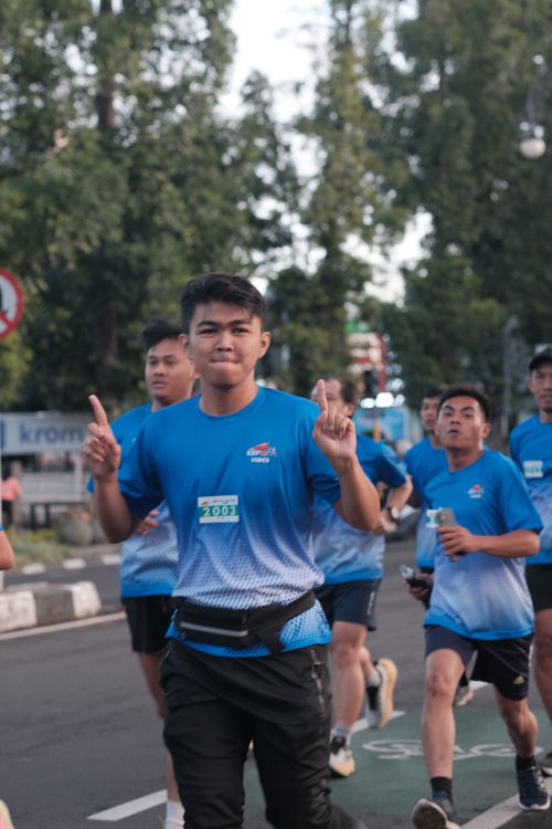 Race photo from KBP City Run 2024 Vibes