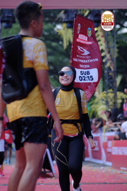 Race photo from Kediri Half Marathon 2025