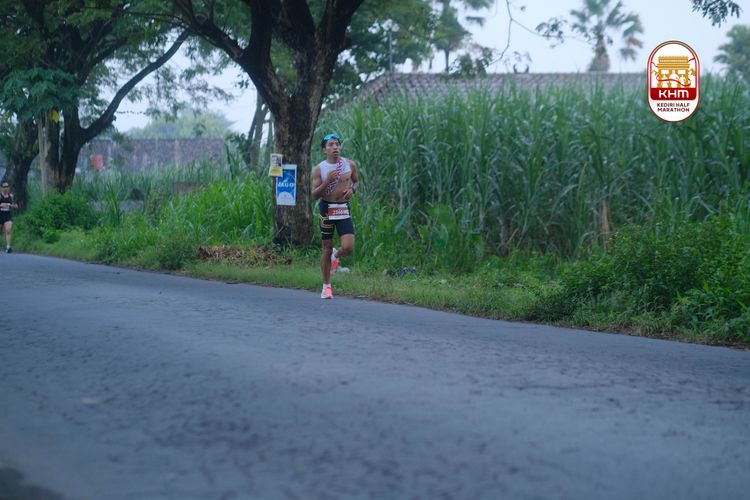 Race photo from Kediri Half Marathon 2025