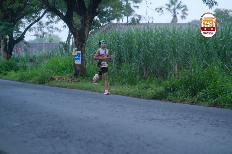 Race photo from Kediri Half Marathon 2025