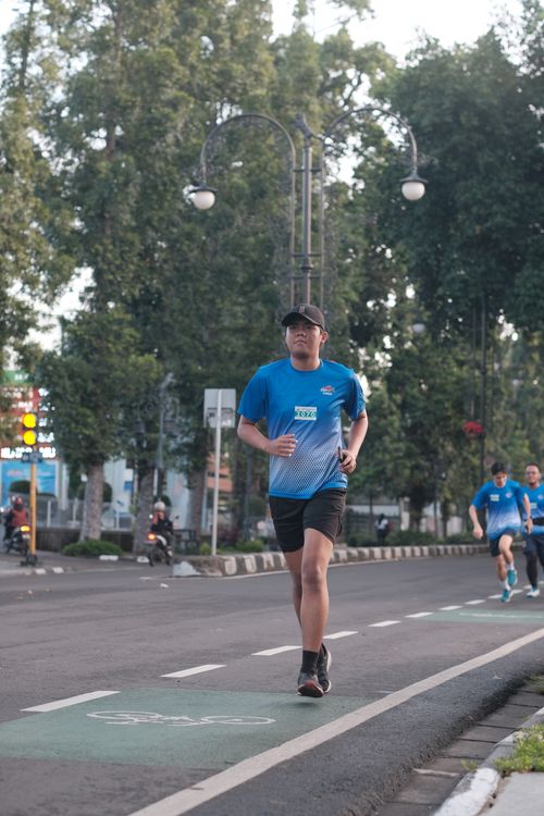 Race photo from KBP City Run 2024 Vibes
