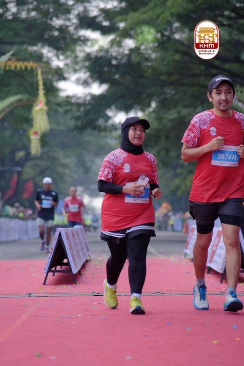 Race photo from Kediri Half Marathon 2025