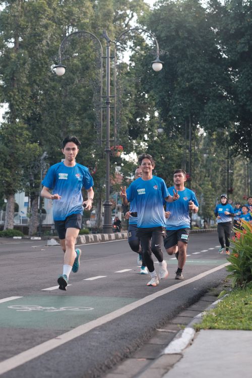 Race photo from KBP City Run 2024 Vibes