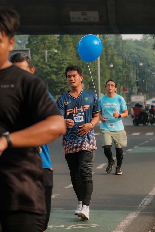 Race photo from Running 5 K