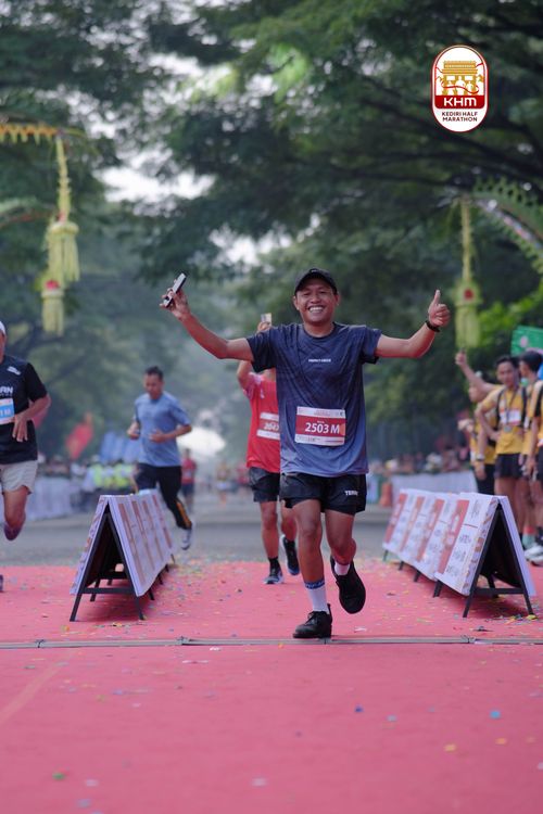 Race photo from Kediri Half Marathon 2025