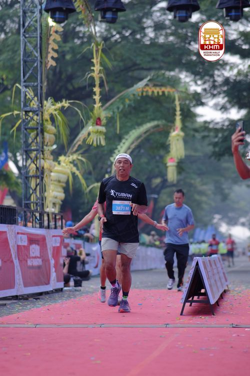 Race photo from Kediri Half Marathon 2025