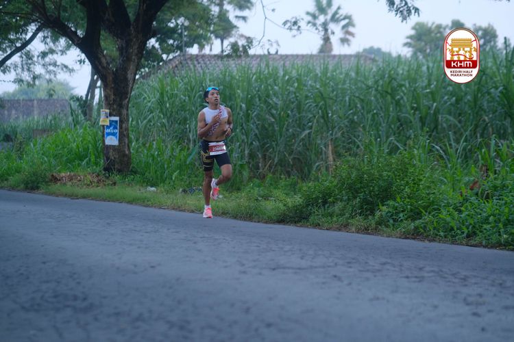 Race photo from Kediri Half Marathon 2025