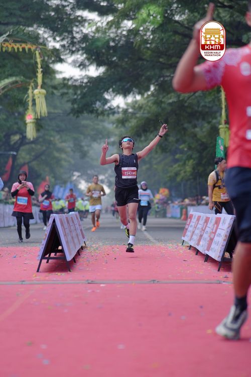Race photo from Kediri Half Marathon 2025