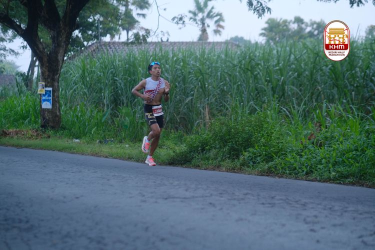Race photo from Kediri Half Marathon 2025