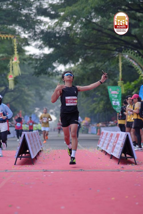 Race photo from Kediri Half Marathon 2025