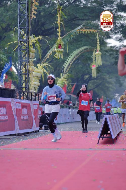 Race photo from Kediri Half Marathon 2025
