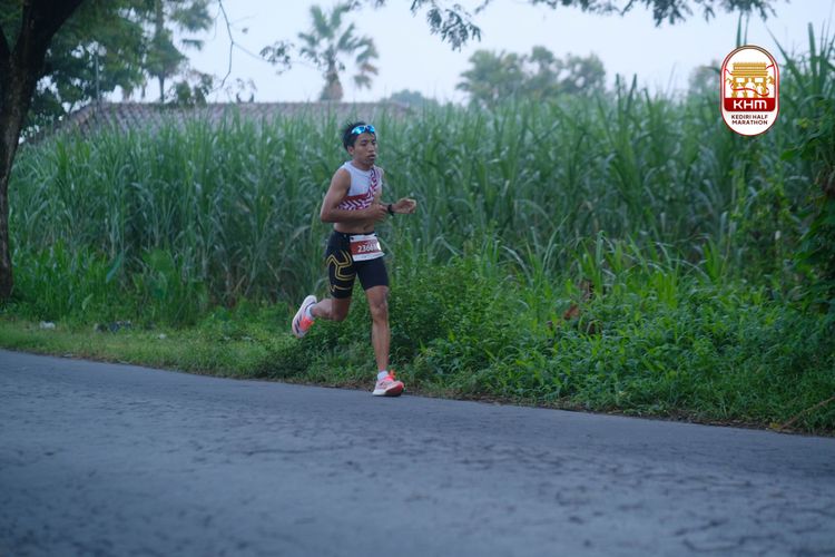 Race photo from Kediri Half Marathon 2025