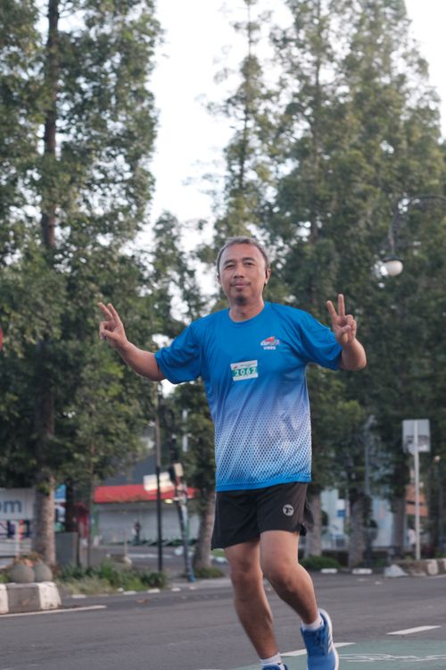 Race photo from KBP City Run 2024 Vibes