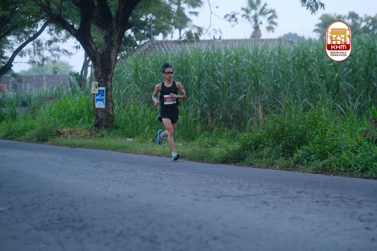 Race photo from Kediri Half Marathon 2025