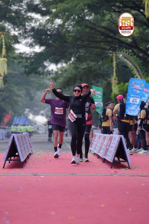 Race photo from Kediri Half Marathon 2025