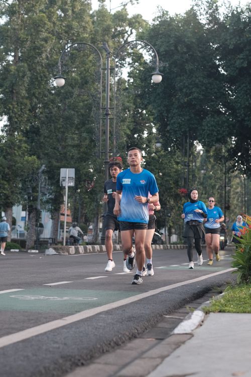 Race photo from KBP City Run 2024 Vibes