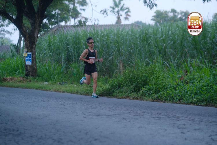 Race photo from Kediri Half Marathon 2025