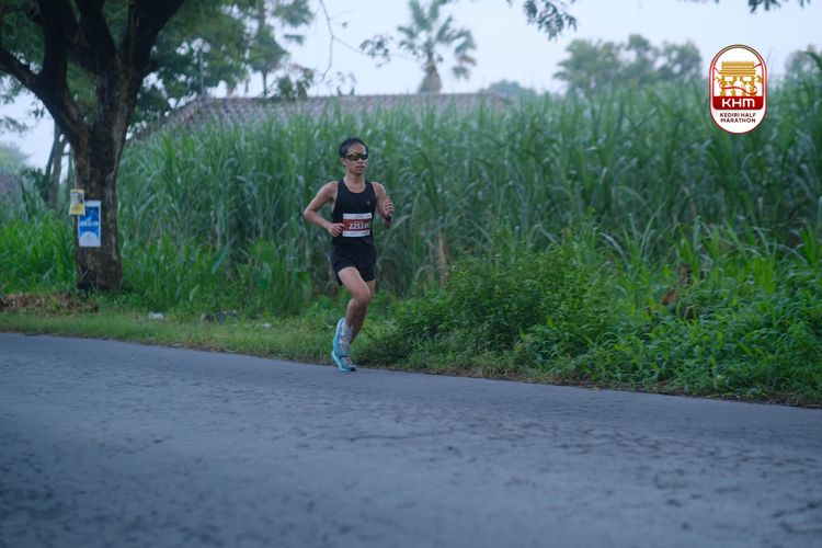 Race photo from Kediri Half Marathon 2025
