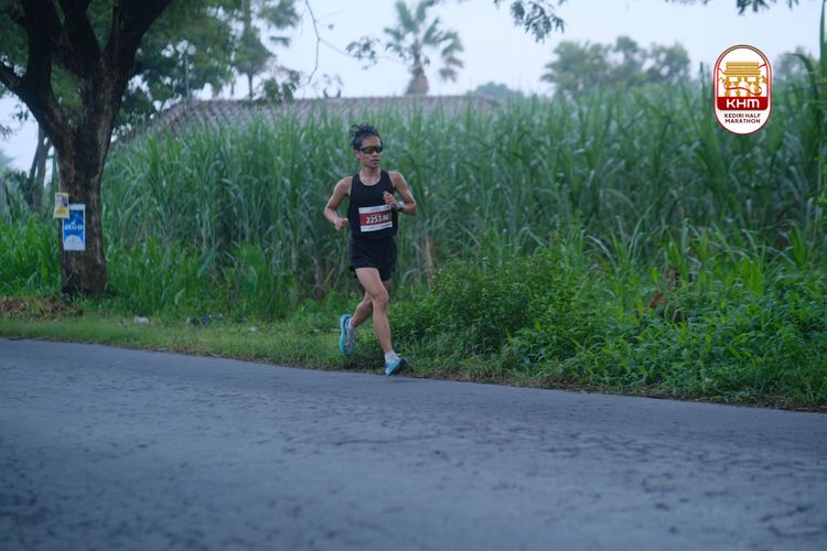 Race photo from Kediri Half Marathon 2025