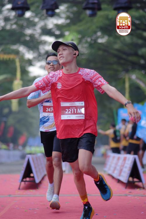 Race photo from Kediri Half Marathon 2025