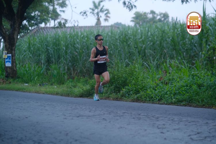 Race photo from Kediri Half Marathon 2025