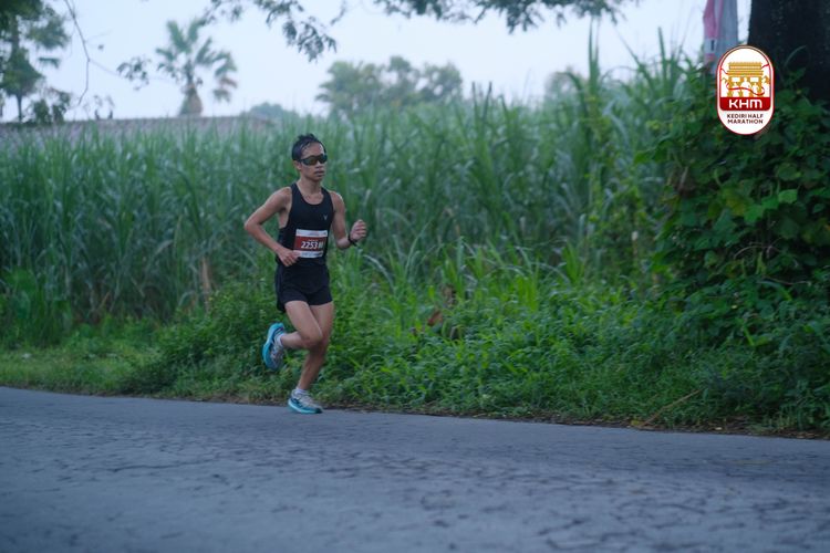 Race photo from Kediri Half Marathon 2025