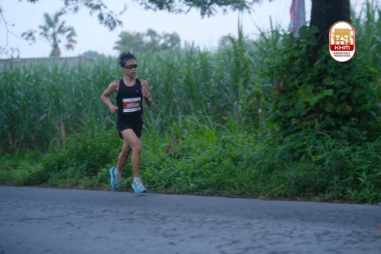 Race photo from Kediri Half Marathon 2025