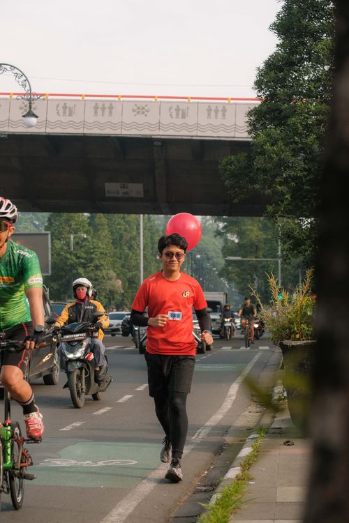 Race photo from Running 5 K