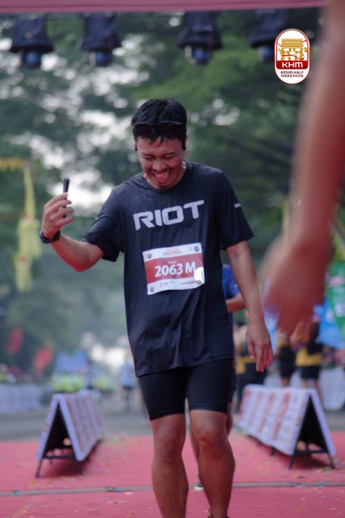 Race photo from Kediri Half Marathon 2025
