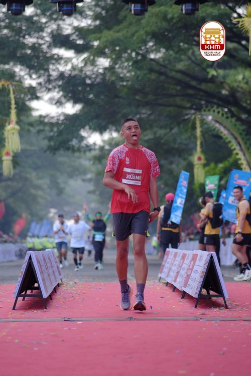 Race photo from Kediri Half Marathon 2025