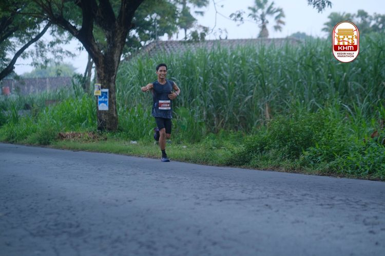 Race photo from Kediri Half Marathon 2025