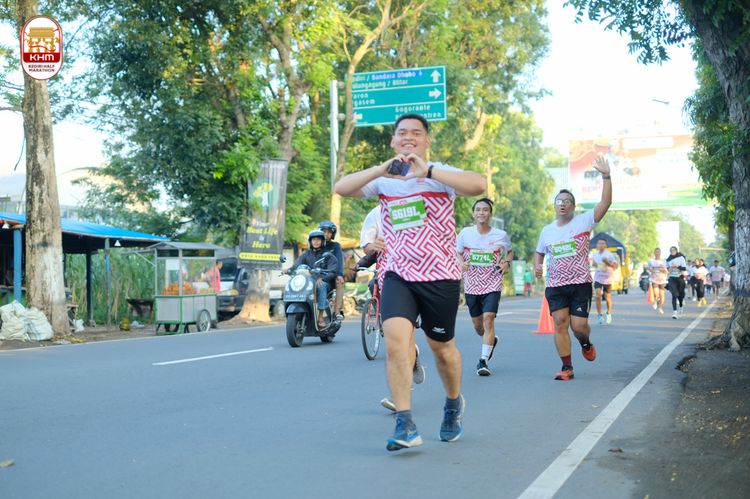 Race photo from Kediri Half Marathon 2024