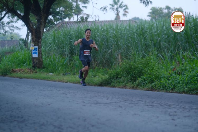 Race photo from Kediri Half Marathon 2025
