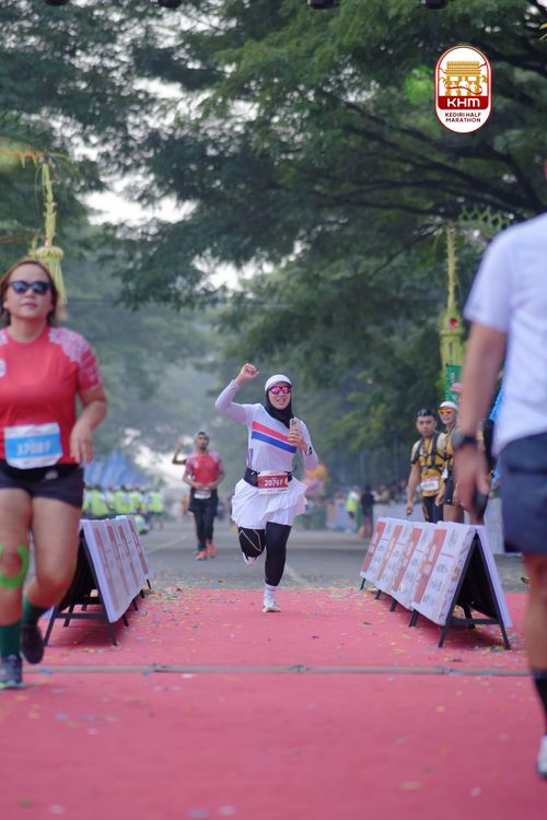 Race photo from Kediri Half Marathon 2025