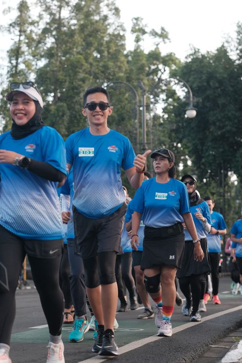 Race photo from KBP City Run 2024 Vibes
