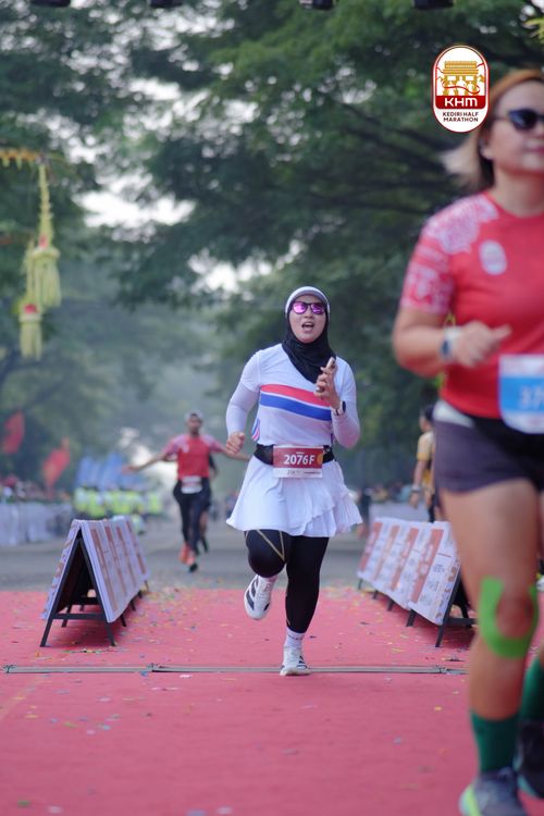 Race photo from Kediri Half Marathon 2025