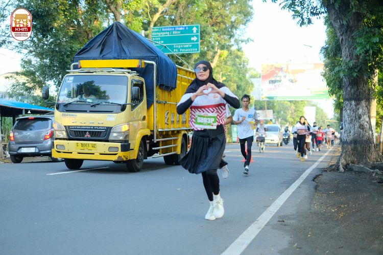 Race photo from Kediri Half Marathon 2024