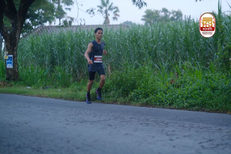 Race photo from Kediri Half Marathon 2025