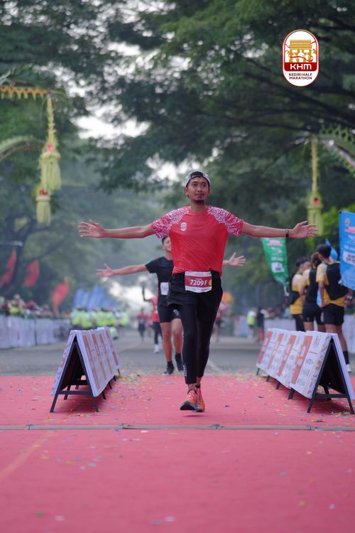 Race photo from Kediri Half Marathon 2025