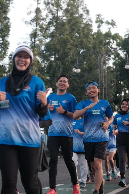 Race photo from KBP City Run 2024 Vibes